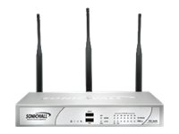 Dell SonicWALL TZ 215 Wireless-N - Dispositif de sécurité - 10Mb LAN, 100Mb LAN, GigE - 802.11a/b/g/n - Bande double 01-SSC-4969